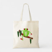 Tree Frog Tote Bag Tragetasche (Rückseite)