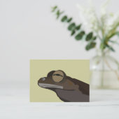 Tree Frog Visitenkarte (Stehend Vorderseite)