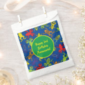 Tree Frogs Kindergeburtstag Geschenktütchen (Ausgeschnitten)