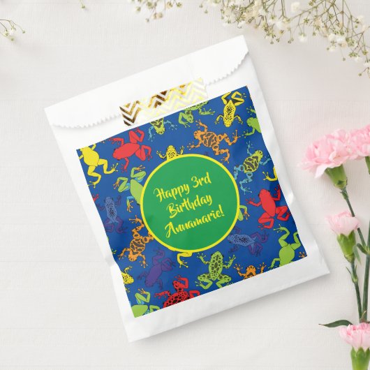 Tree Frogs Kindergeburtstag Geschenktütchen (Versiegelt)