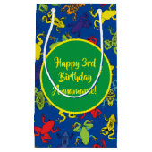 Tree Frogs Kindergeburtstag Niedlich Kleine Geschenktüte (Vorderseite)