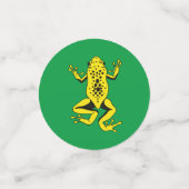 Tree Frogs Kindergeburtstag Niedlich Konfetti (Klein Vorderseite)