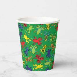 Tree Frogs Kindergeburtstag Niedlich Pappbecher