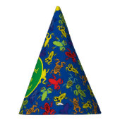 Tree Frogs Kindergeburtstag Niedlich Partyhütchen (Rechts)