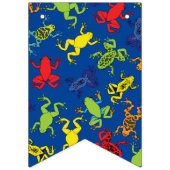 Tree Frogs Kindergeburtstag Niedlich Wimpelkette (Erste Fahne)