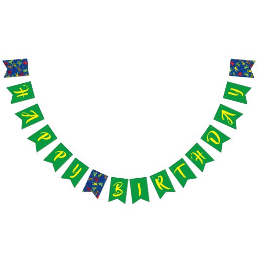 Tree Frogs Kindergeburtstag Niedlich Wimpelkette (Alle)