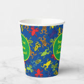 Tree Frogs Kindergeburtstag Pappbecher (Links)