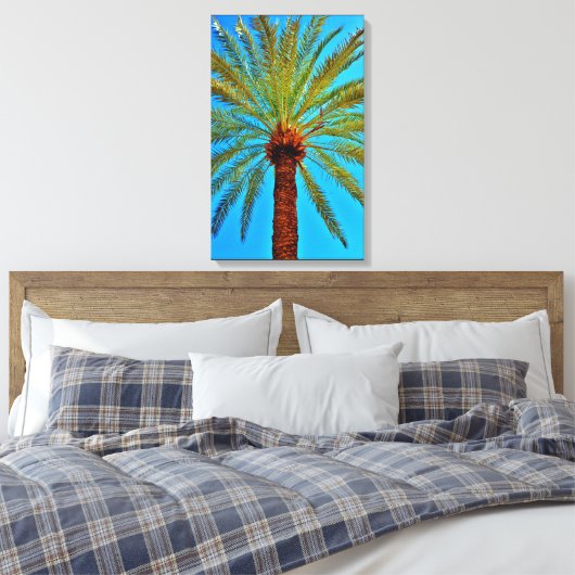 Tree für gesunde Daten Leinwanddruck (Insitu (Schlafzimmer))