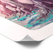 Tree Girl Pastel Painting Poster (Ecke)