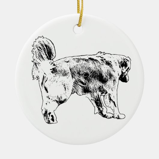 Tree-Glow Stride Charm Keramik Ornament (Vorne)