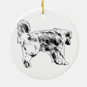 Tree-Glow Stride Charm Keramik Ornament (Hinten)