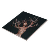 Tree Goddess Keramik Tile Fliese (Seite)