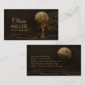 Tree Goddess - Mondgebet Visitenkarte (Vorne/Hinten)