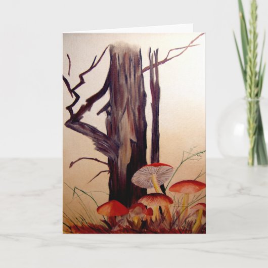 Tree Grußkarte Karte (Vorderseite)