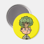 Tree Head Magnet (Vorderseite/Rückseite)