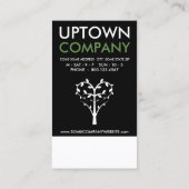 Tree Heart Loyalty Punch Card Treuekarte (Rückseite)