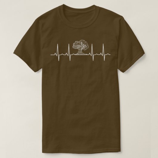 Tree Heartbeat Outr Nature T-Shirt (Design vorne)