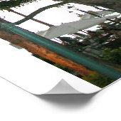 Tree Honolulu, Strand von Hawaii Waikiki Poster (Ecke)