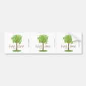 Tree Hugger Autoaufkleber (Vorne)