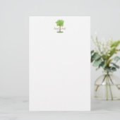 Tree Hugger Briefpapier (Stehend Vorderseite)