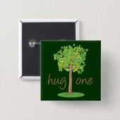 Tree Hugger Button (Vorne & Hinten)
