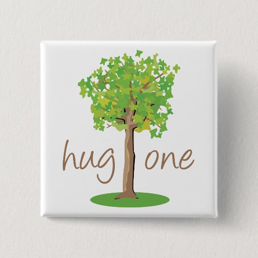 Tree Hugger Button (Vorderseite)