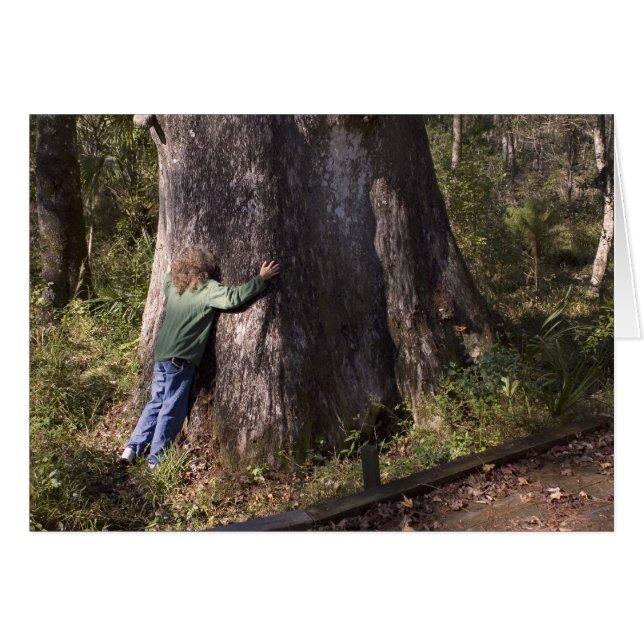 Tree Hugger Card (Vorderseite (Horizontal))