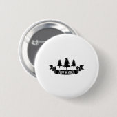 Tree Hugger Earth Day Button (Vorne & Hinten)