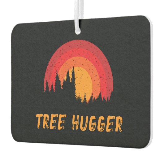 Tree Hugger Environmentalist Nature Lover Autolufterfrischer (Links)