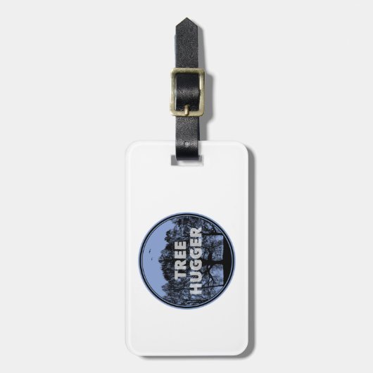 Tree Hugger Gepäckanhänger (Vorderseite vertikal)