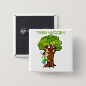 Tree Hugger - Girl Button (Vorne & Hinten)