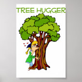 Tree Hugger - Girl Poster (Vorne)