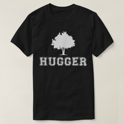 Tree Hugger Green Environmental Nature Funny Gift  T-Shirt (Design vorne)