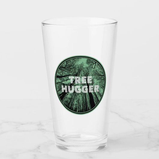 Tree Hugger Green Glas (Vorderseite)