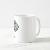 Tree Hugger Green Nature Liebhaber Kaffeetasse (VorderseiteRechts)