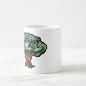 Tree Hugger Green Nature Liebhaber Kaffeetasse (Mittel)
