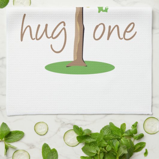 Tree Hugger Handtuch (Gefaltet)