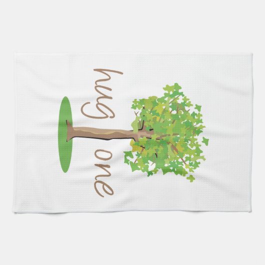 Tree Hugger Handtuch (Horizontal)