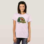Tree Hugger Hippie Rainbow T-Shirt (Vorne ganz)