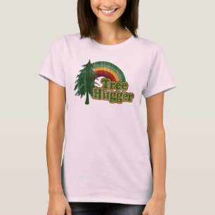 Tree Hugger Hippie Rainbow T-Shirt
