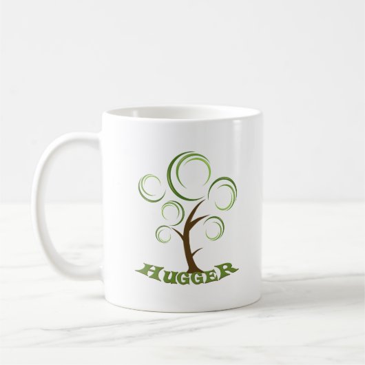 Tree Hugger Kaffeetasse (Links)