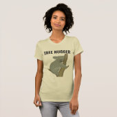 TREE HUGGER KOALA BAR T - SHIRT (Vorne ganz)