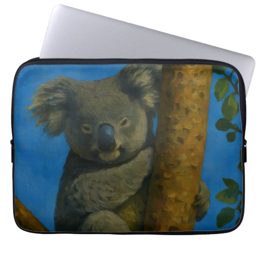 Tree Hugger - Koala in der Kanopie Laptopschutzhülle (Vorderseite)