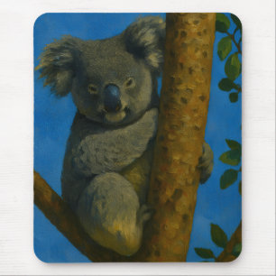 Tree Hugger - Koala in der Kanopie Mousepad