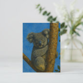 Tree Hugger - Koala in der Kanopie Postkarte (Stehend Vorderseite)