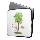 Tree Hugger Laptopschutzhülle (Vorderseite Links)