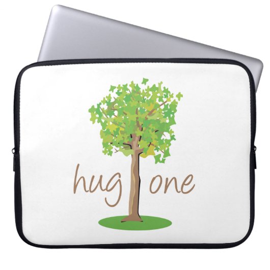 Tree Hugger Laptopschutzhülle (Vorderseite)