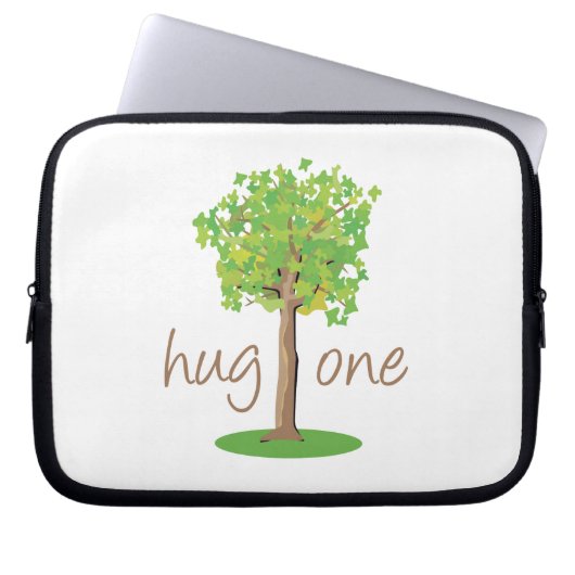 Tree Hugger Laptopschutzhülle (Vorderseite)
