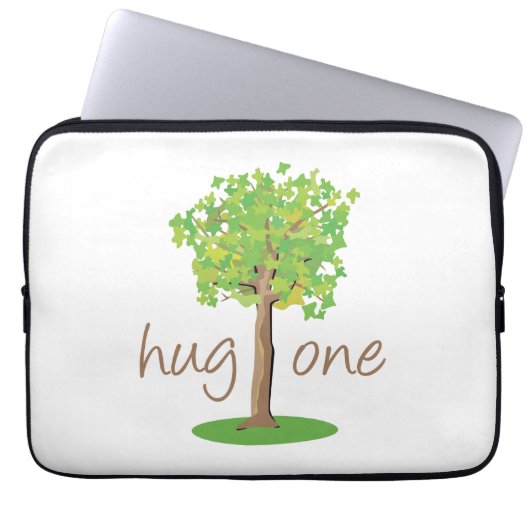 Tree Hugger Laptopschutzhülle (Vorderseite)