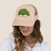 Tree Hugger, Leaf Lover - Ginkgo Truckerkappe (Beispiel)
